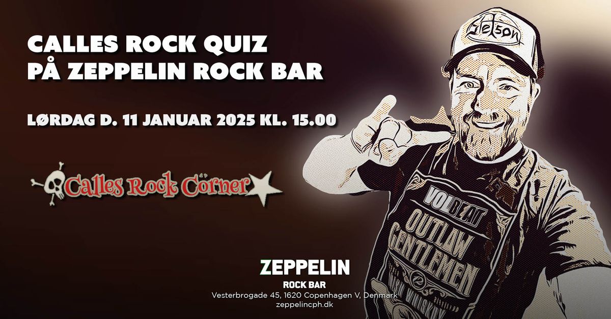 Calles Rock Quiz p\u00e5 Zeppelin Rock Bar