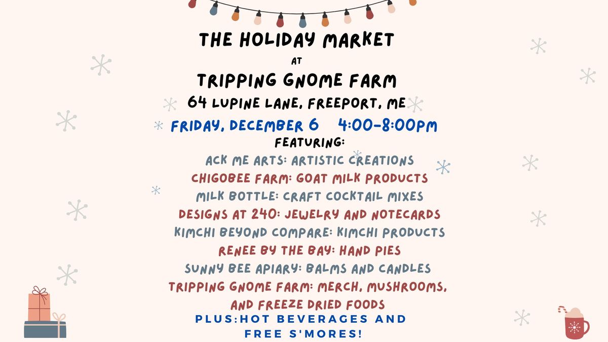 Holiday Market at Tripping Gnome Farm