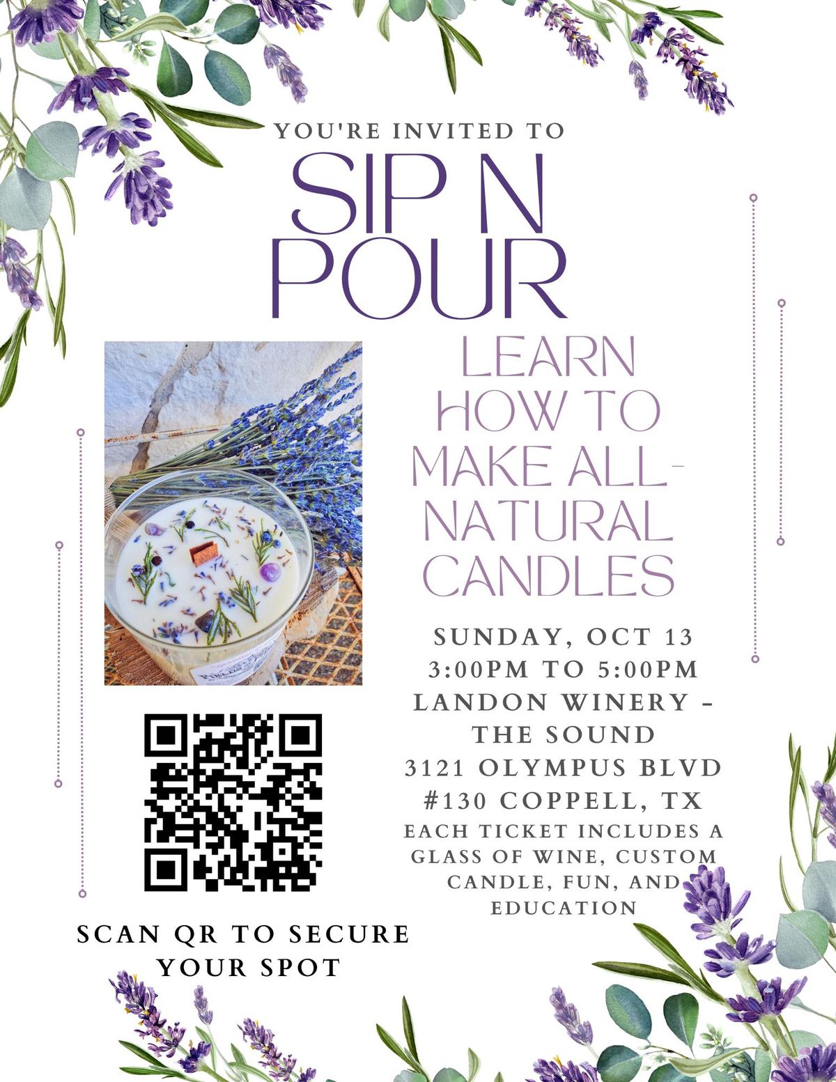 Sip n Pour hosted by Landon Winery