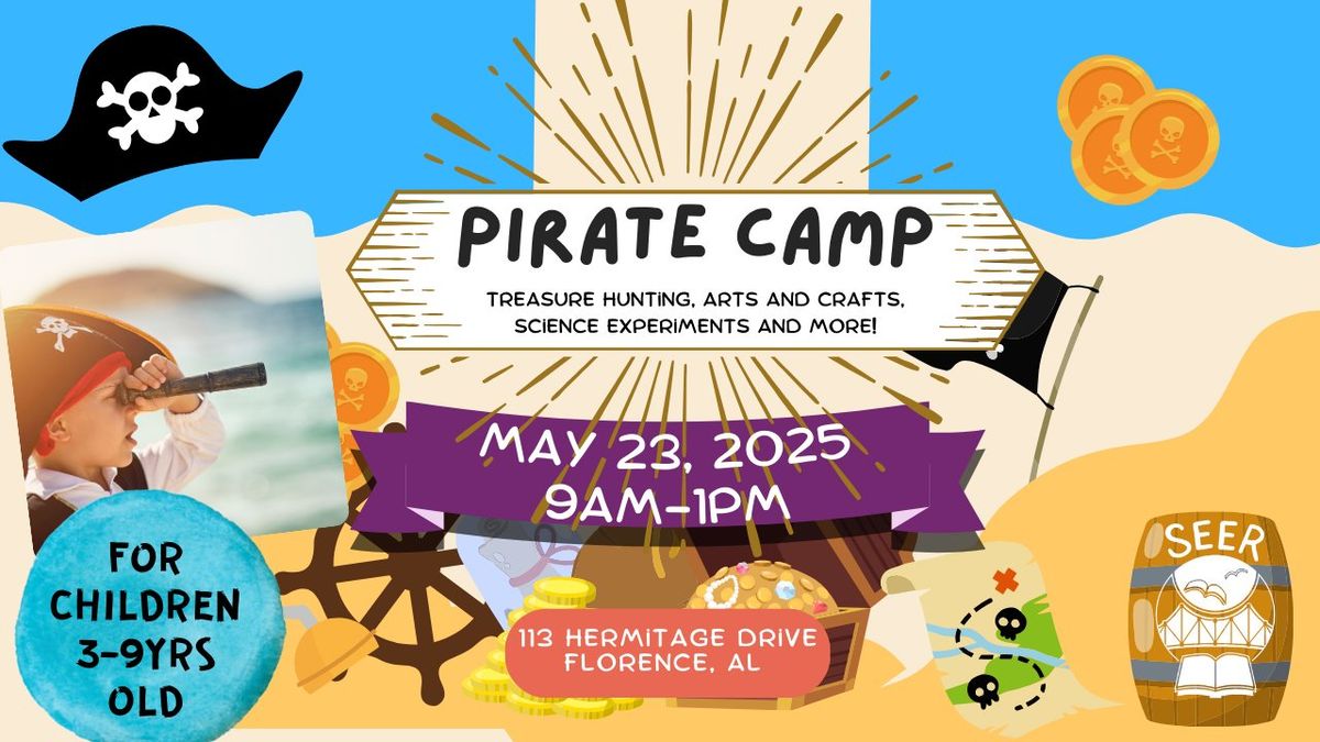 Pirate Camp - A Stories and STEM event!