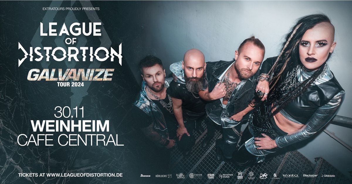 League Of Distortion | Weinheim Cafe Central