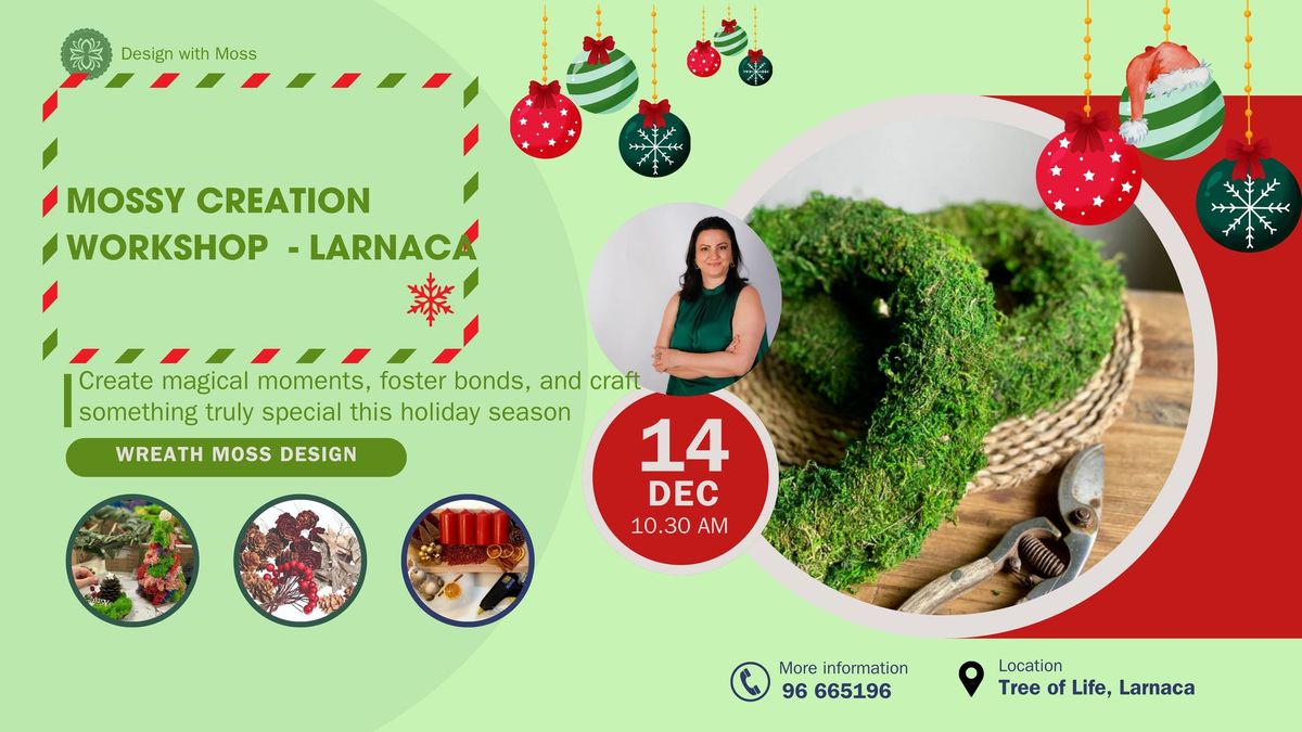 Mossy Creation Workshop - Larnaca