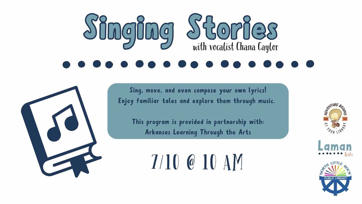 Singing Stories Featuring Vocalist Chana Caylor
