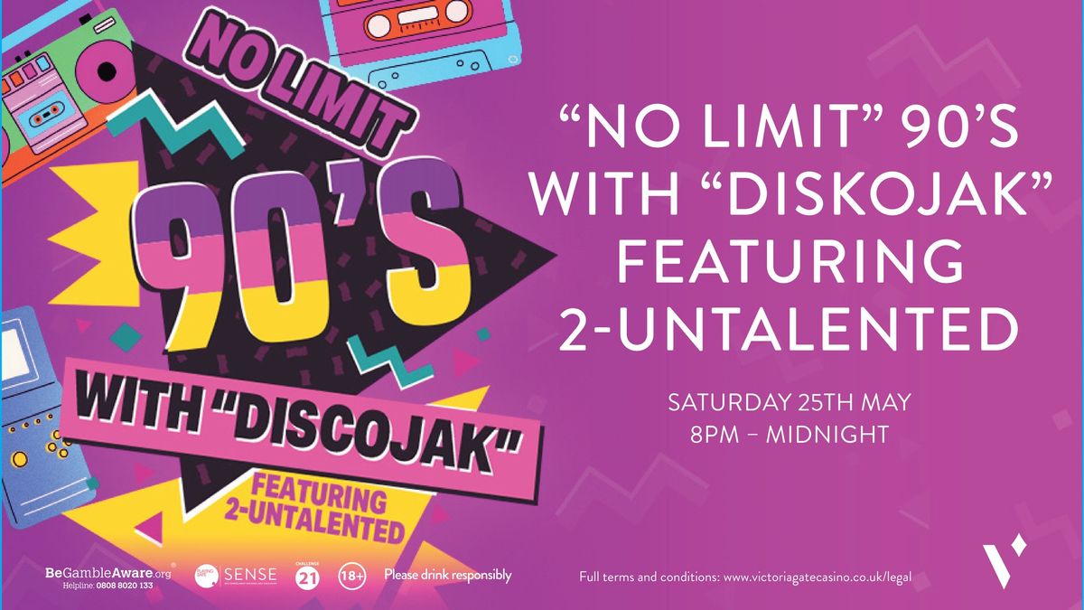 'No Limit 90s' The Greatest 90s night to hit Leeds 