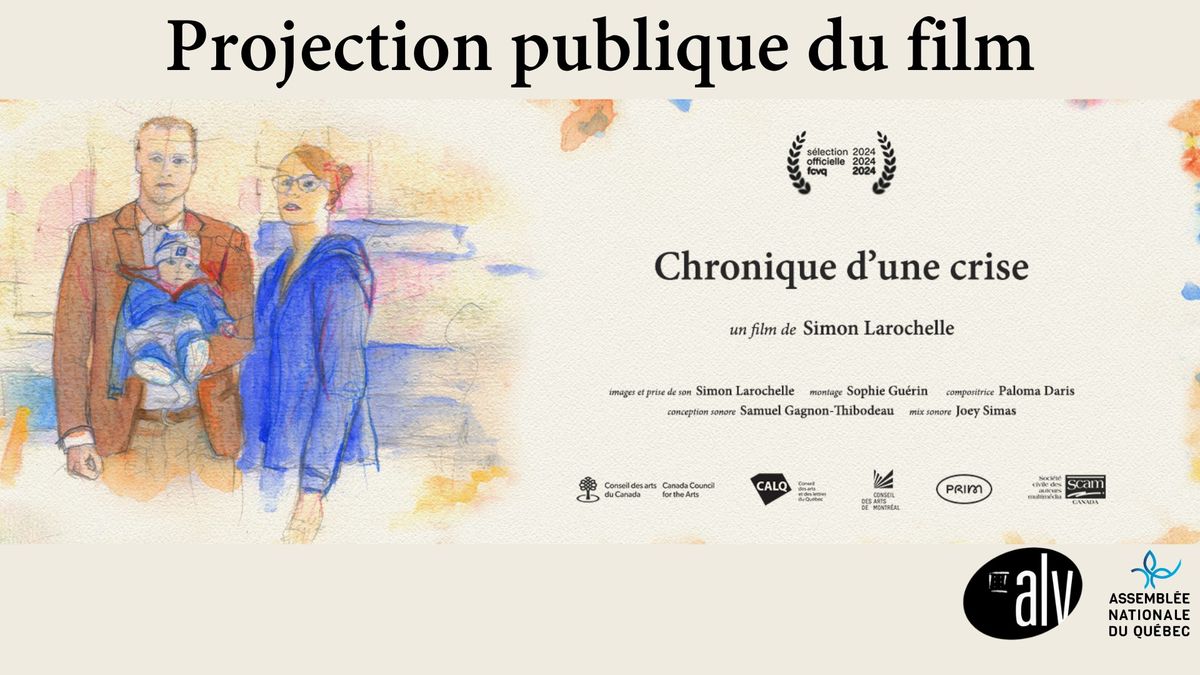 projection du film Chronique d'une crise