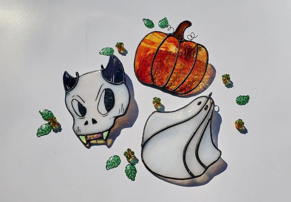 Stained Glass Workshop - Ghost, Skull, Or Pumpkin - SOLD OUT