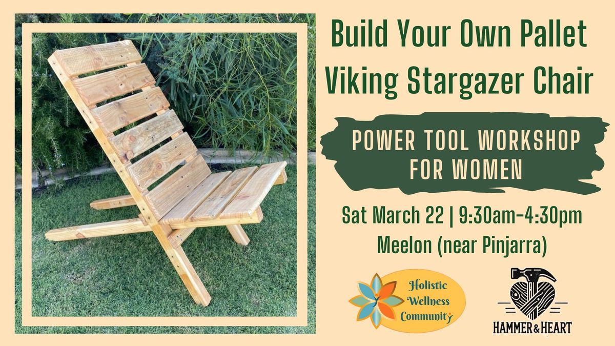 \ud83d\udd28 \ud83d\udd28 Build Your Own Pallet Viking Stargazer Chair! \ud83d\udd28 \ud83d\udd28