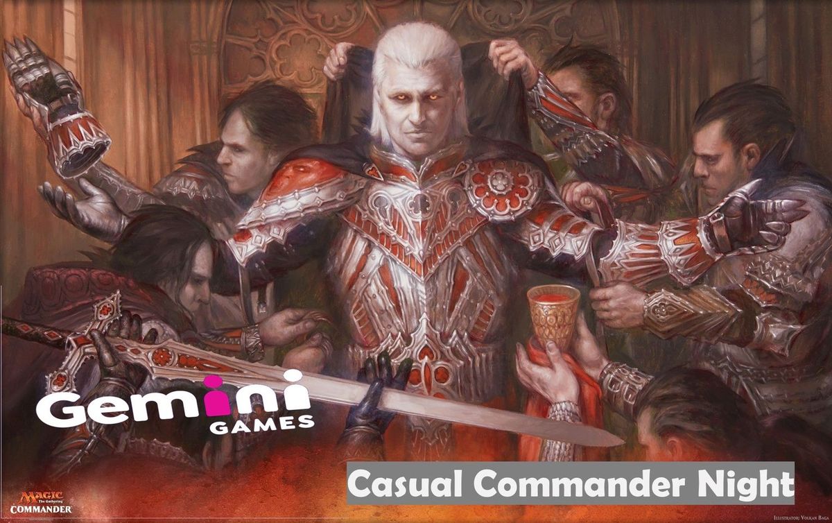 Wednesday Commander Night, Gemini Games 