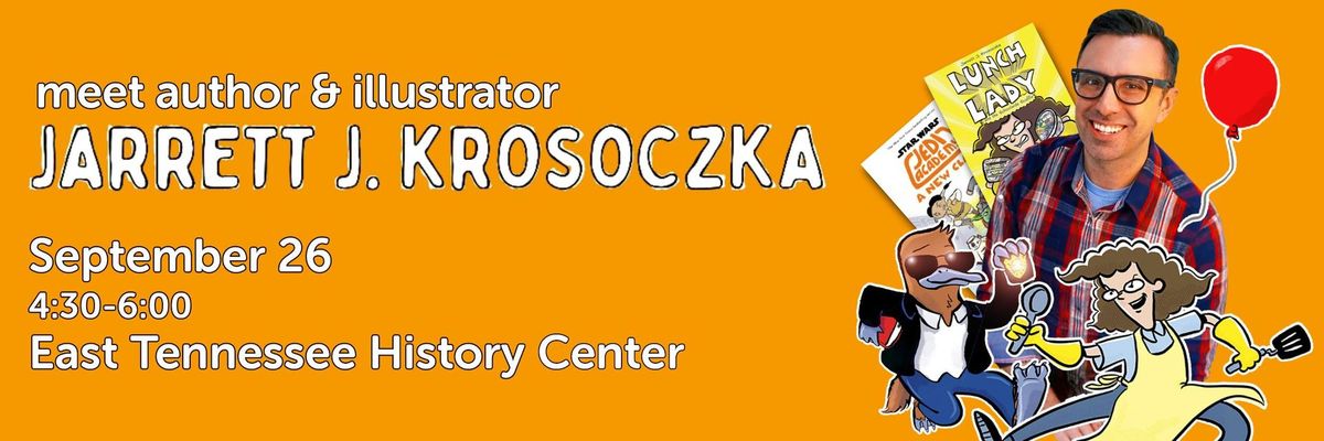 Meet Author & Illustrator Jarrett Krosoczka