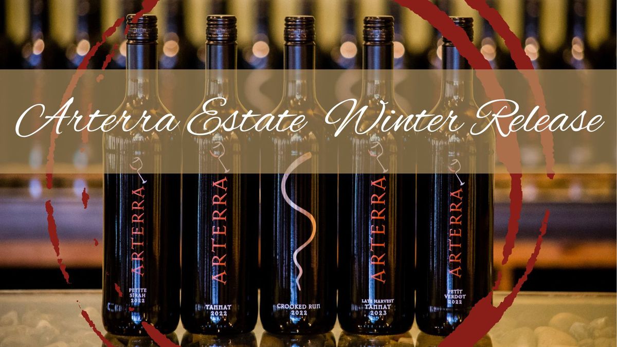 Arterra Estate Winter Release Pairing Dinner