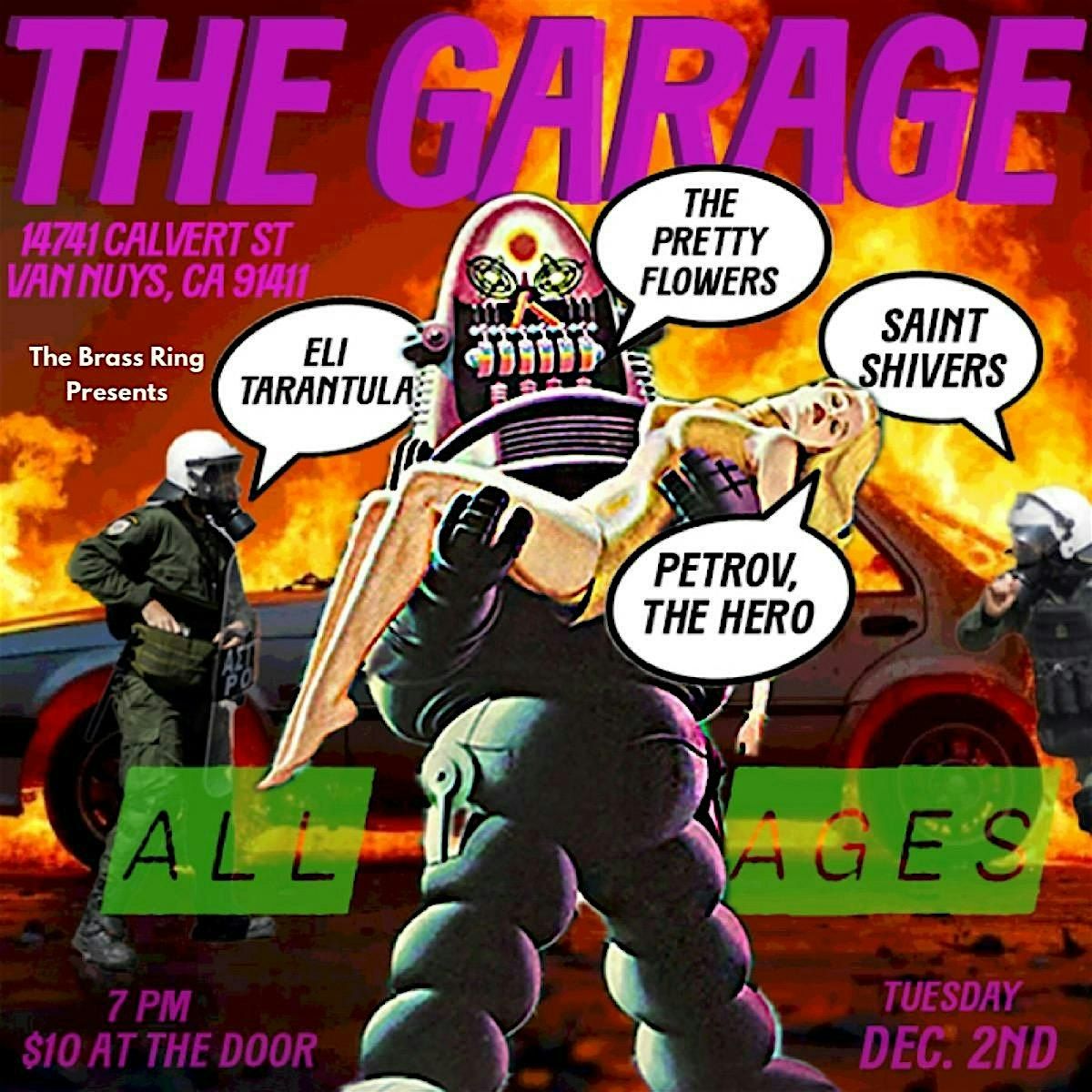 All-ages Rock Night @ The Garage Music Factory