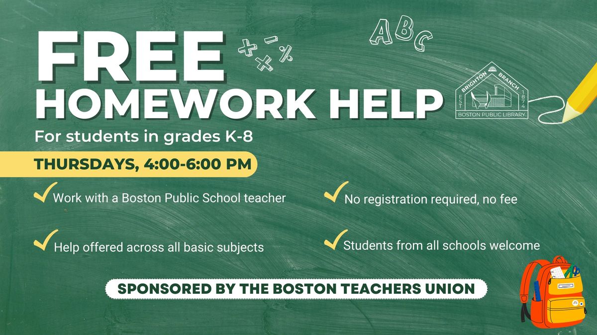 Free K-8 Homework Help with BTU