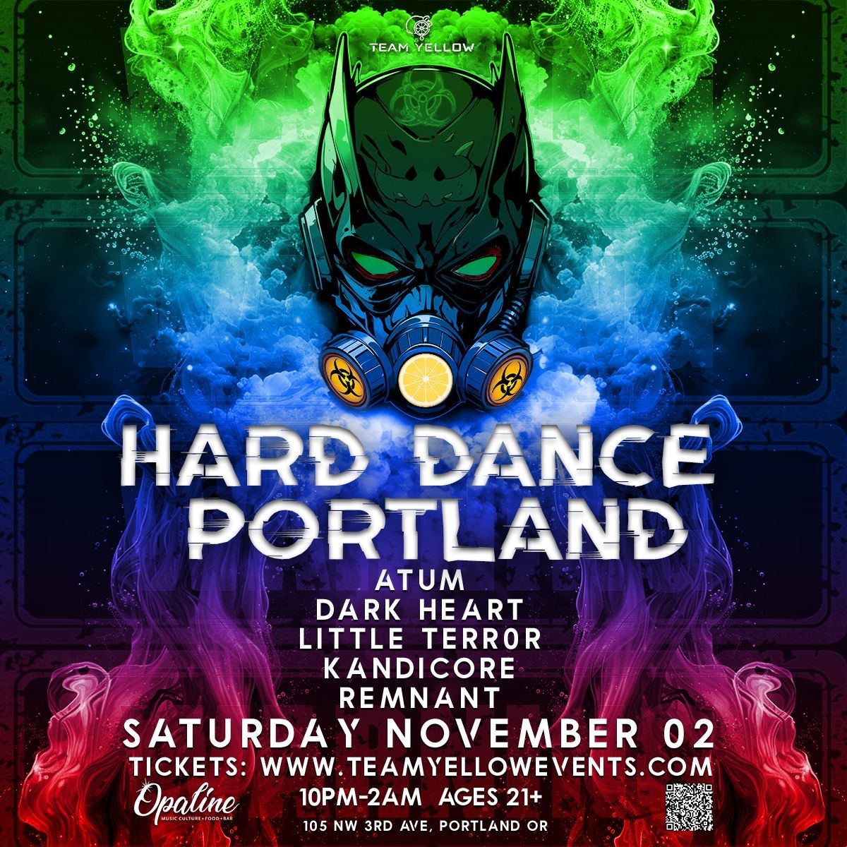 ? Team Yellow: Hard Dance Portland