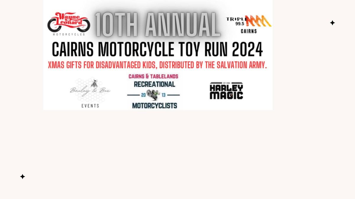 10th Annual Cairns Motorcycle Toy Run 2024