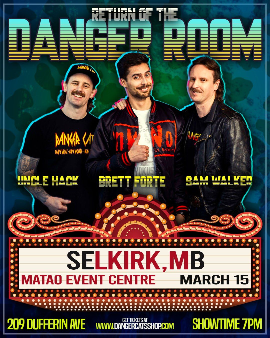 Danger Cats Comedy in Selkirk, MB | March 15, 2025