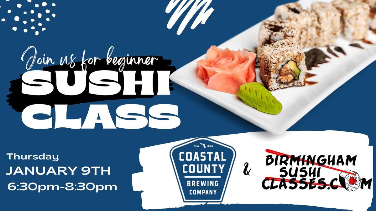 Beginner Sushi Class - Pensacola Florida