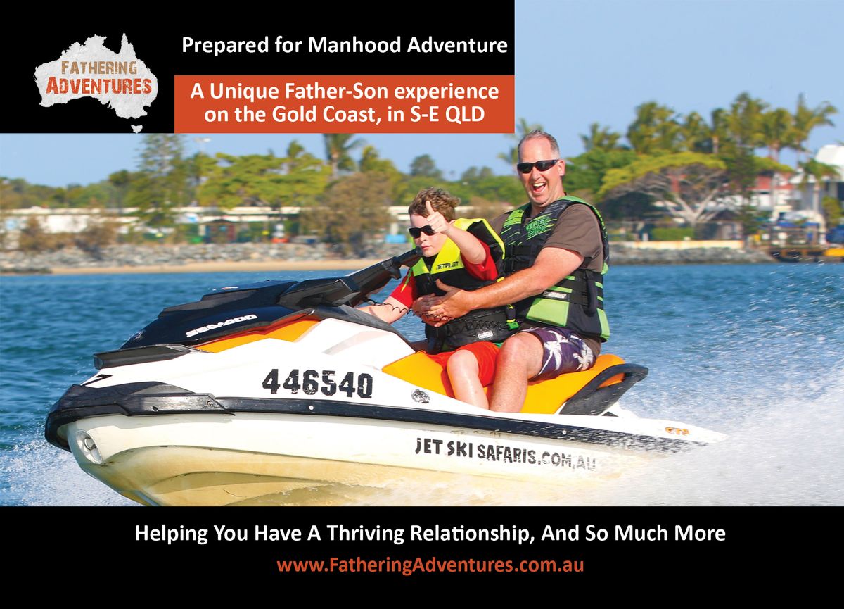 Guided "Rite of Passage" 3 Full Day\u200e Son and Father Adventure experience on the Gold Coast in SEQ