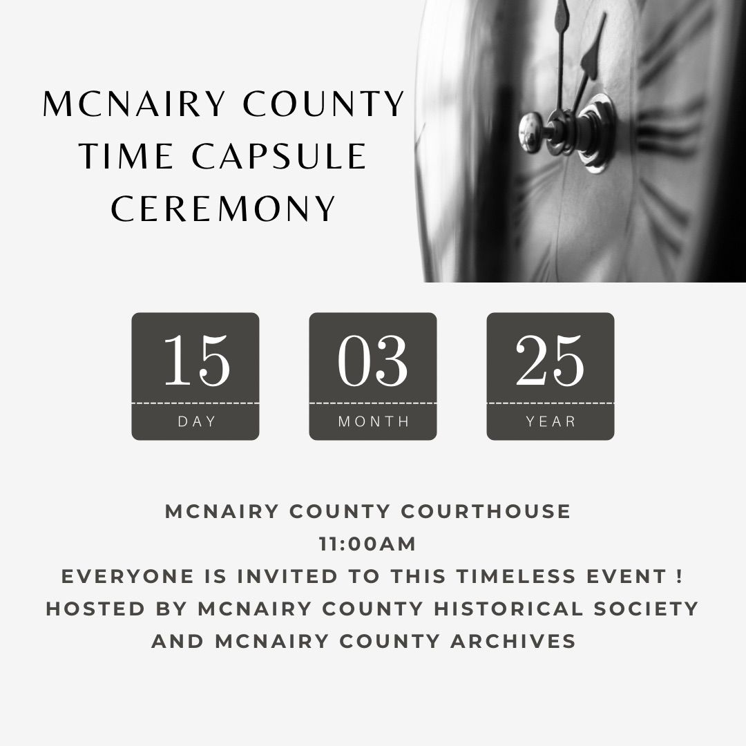 McNairy County Time Capsule Ceremony 