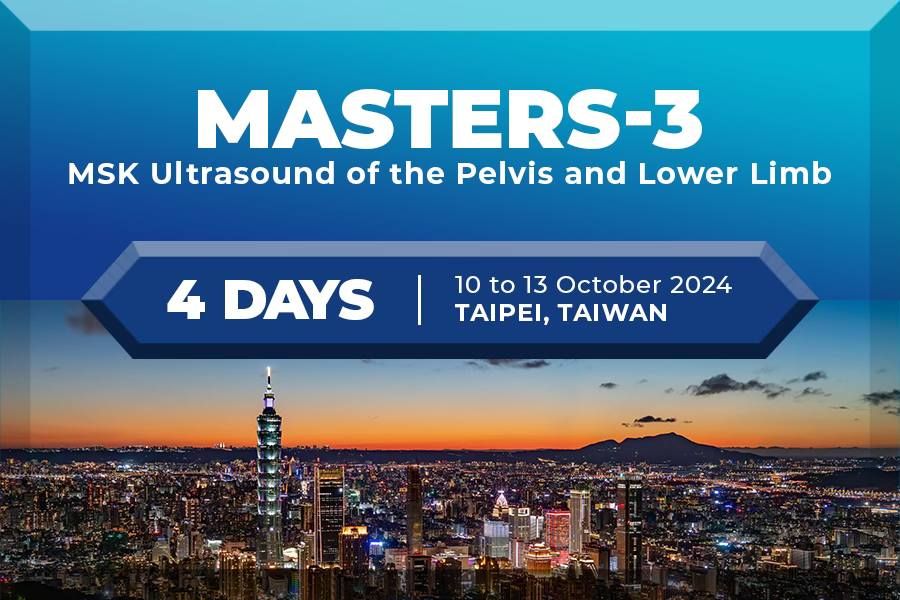 MASTERS-3 MSK Ultrasound of the Pelvis & Lower Limb