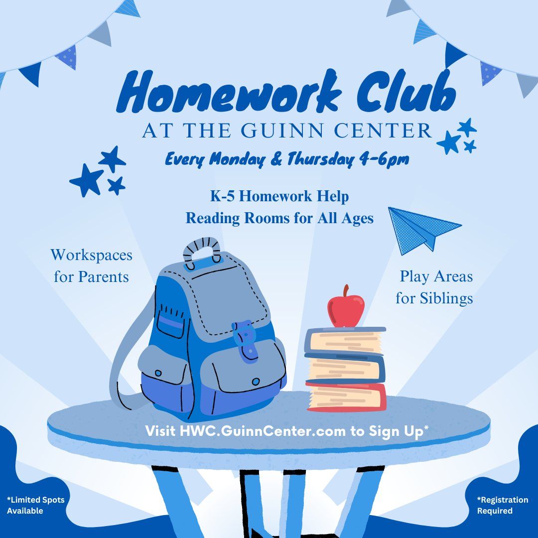 Homework Club at Guinn Center