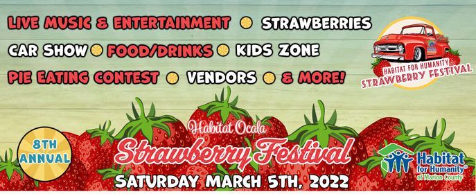 8th Annual Habitat Ocala Strawberry Festival