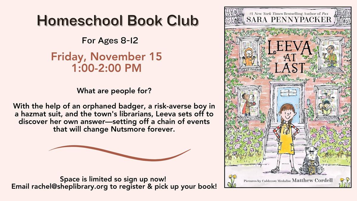 Homeschool Book Club