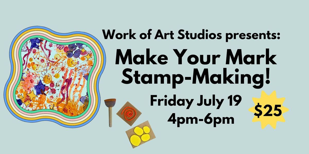 Make your Mark Stamp-making Workshop