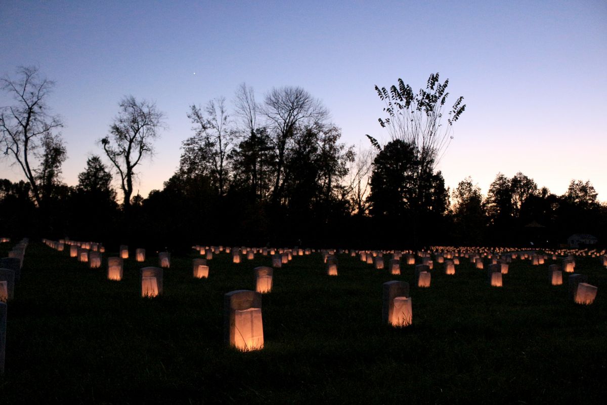 Luminary Program- Poplar Grove National Cemetery