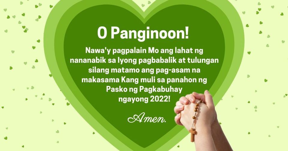 Ipinangako sa atin ng Panginoon, \u201cNarito, Ako'y madaling pumaparito\u201d (Pahayag 22:12).