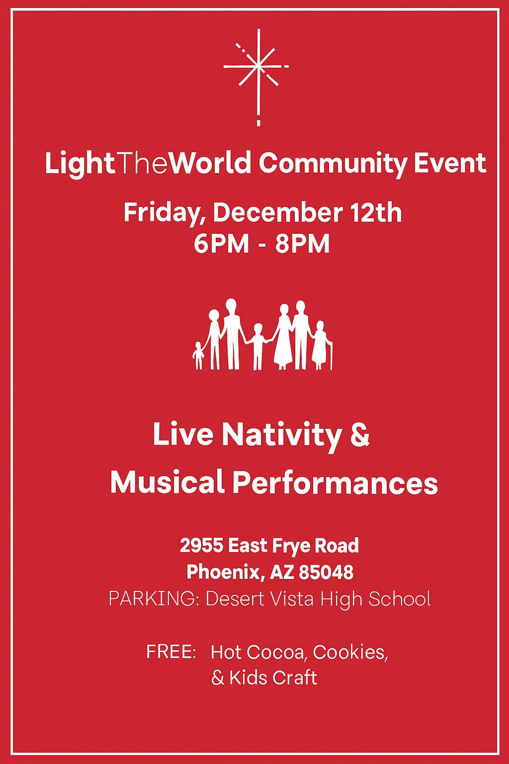 Light the World Nativity Program