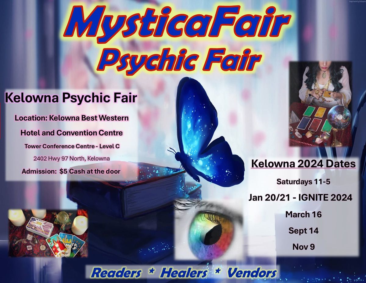 Kelowna Psychic Fair - Fall MysticaFair Psychic Fair