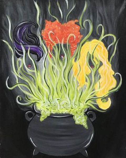 Paint Night! Hocus Pocus!