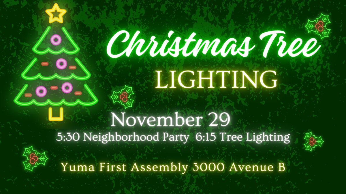 Neighborhood Tree Lighting Party