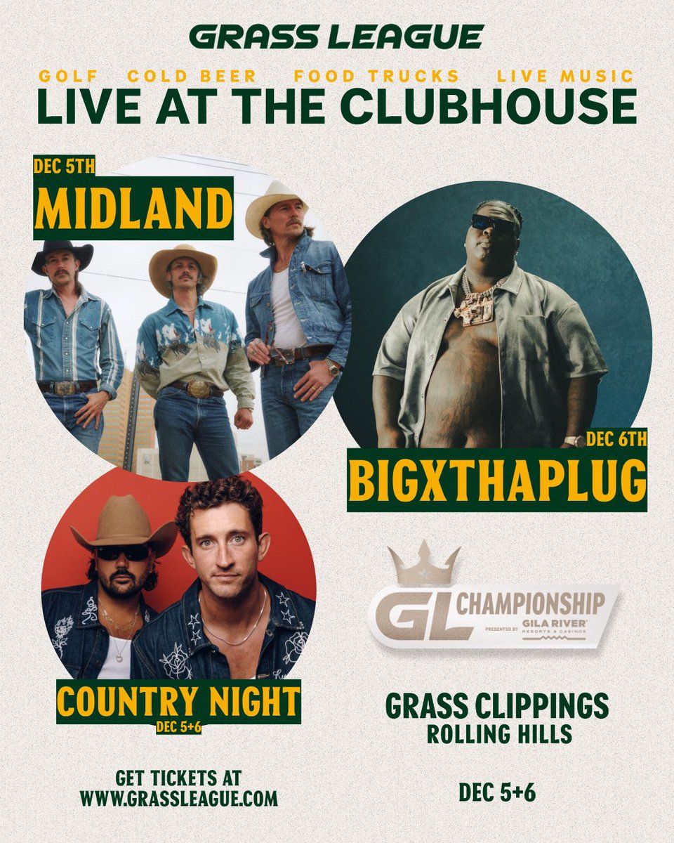 Grass League Championship: BigXThaPlug & Country Night - Saturday