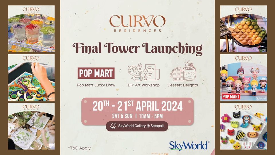 FINAL Tower Opening @ Curvo Residences! 