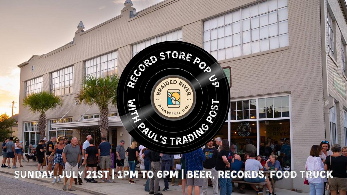 Record Store Pop Up - Live DJ, Food Truck, New and Used Records