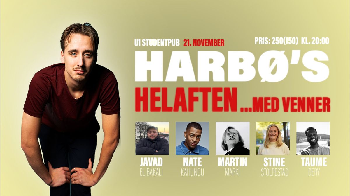 Standup: Harb\u00f8 inviterer til helaften p\u00e5 U1!