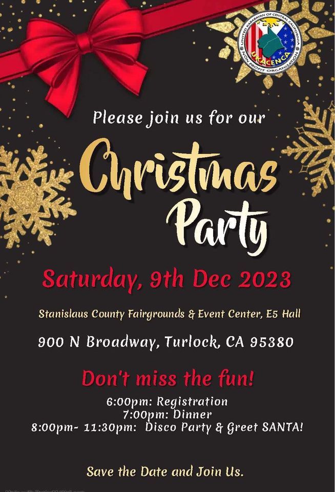 UKACENCA Turlock 2023 Christmas Party & induction of Officers 20242025