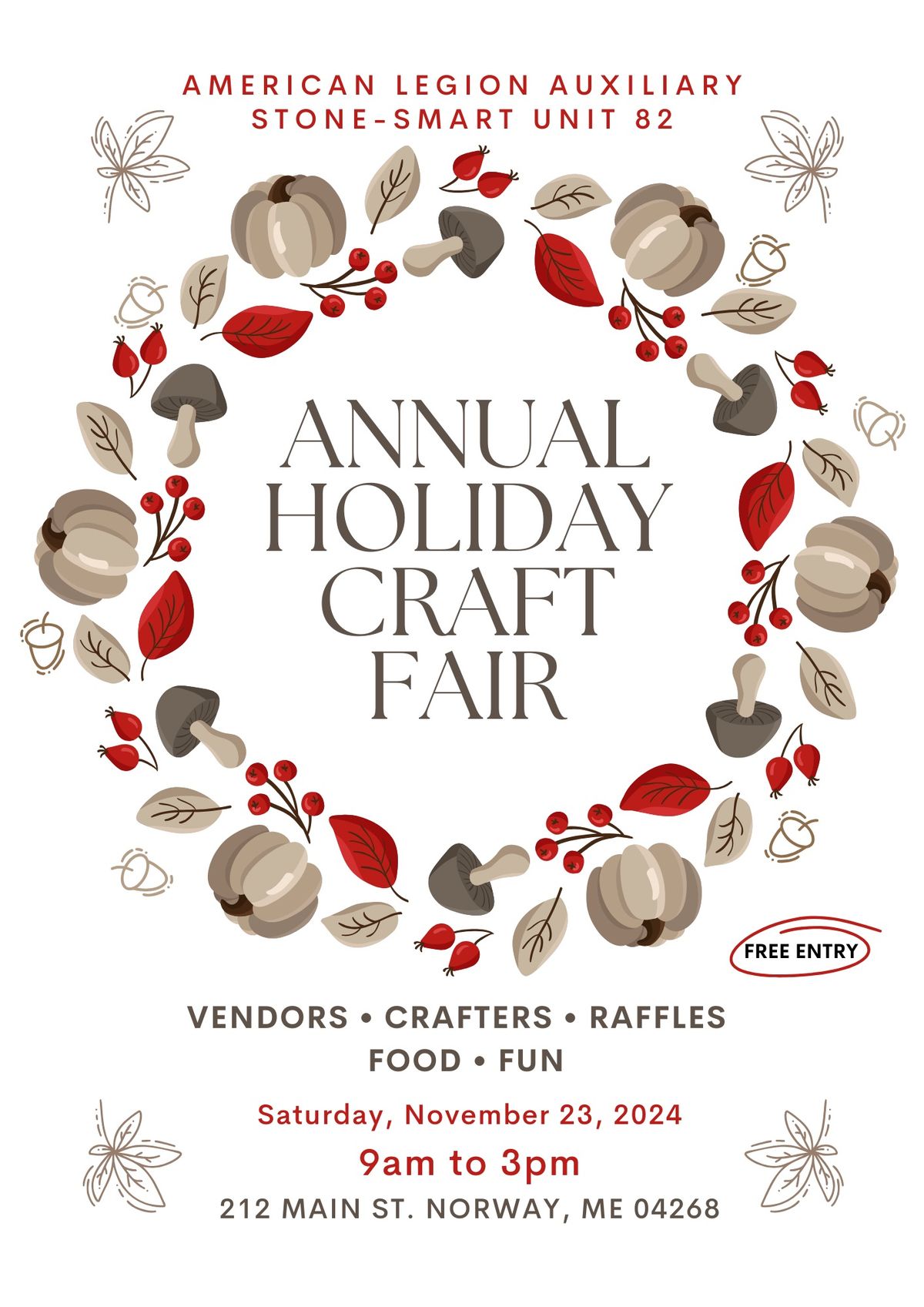 Annual Holiday Craft Fair