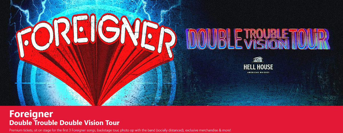 Foreigner at Helen DeVitt Jones Theater at The Buddy Holly Hall
