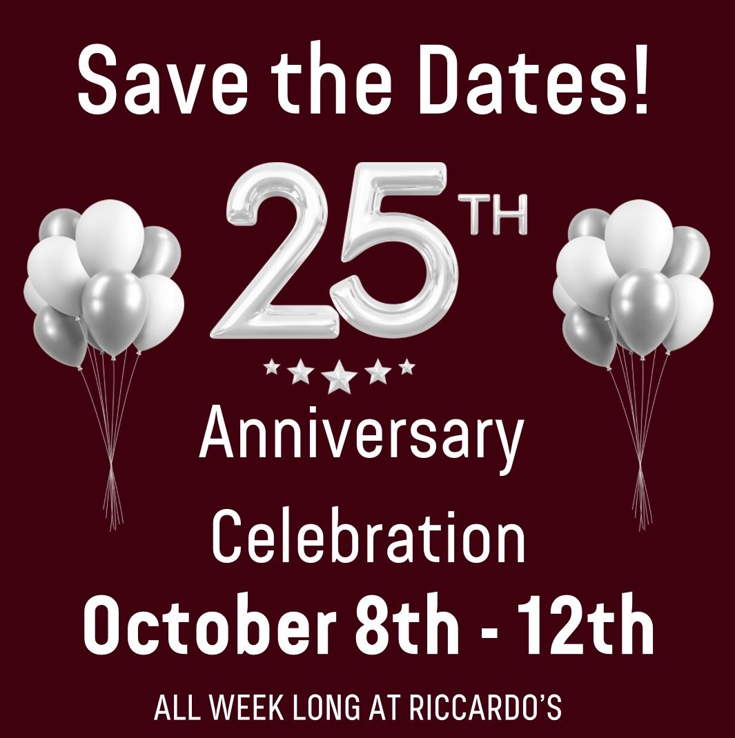 Riccardo\u2019s 25th Anniversary Celebration 