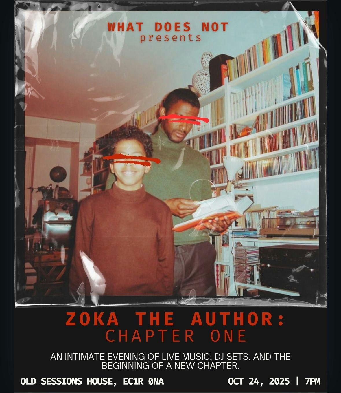 What Does Not presents: Zoka The Author - Chapter One