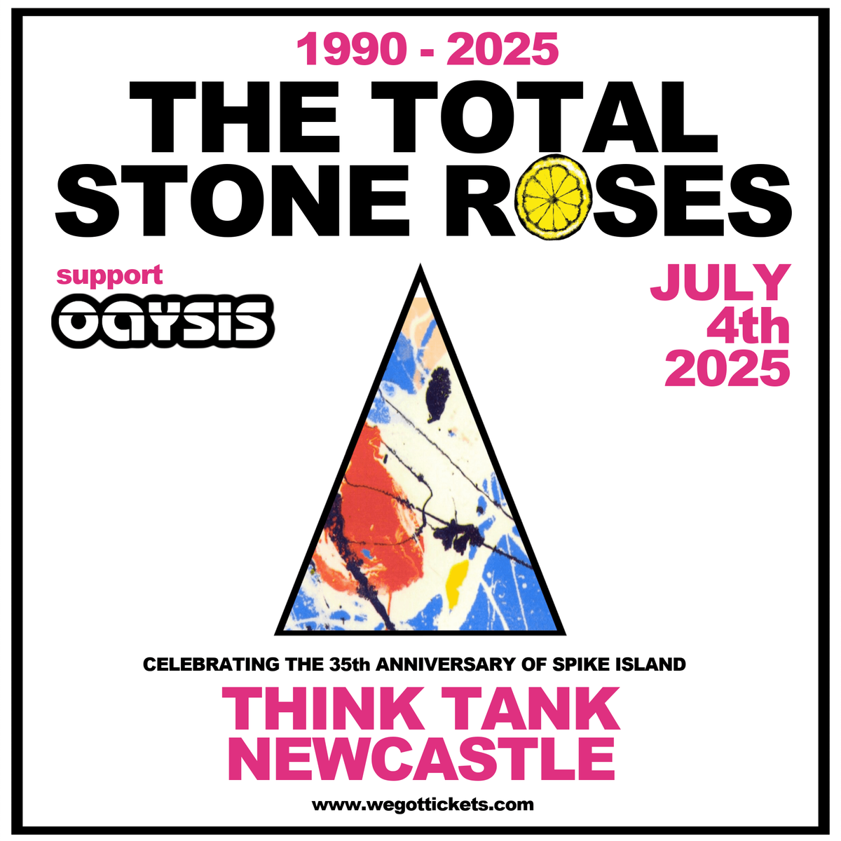 Total Stone Roses with support from Oaysis