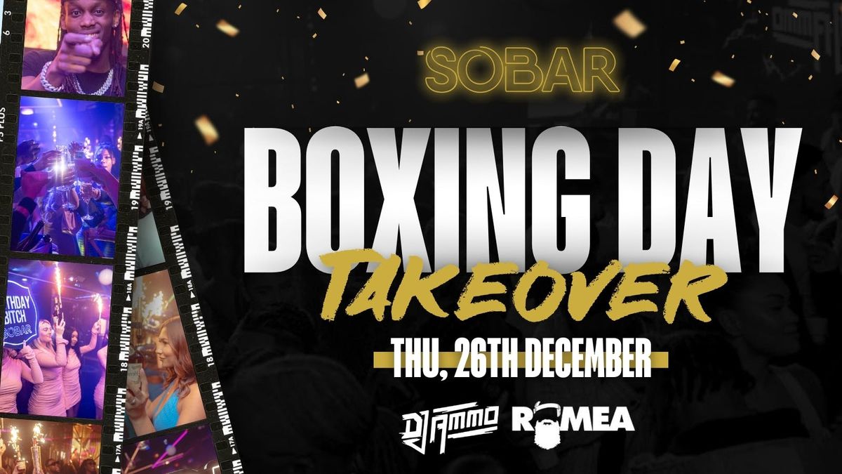 SOBAR - BOXING DAY