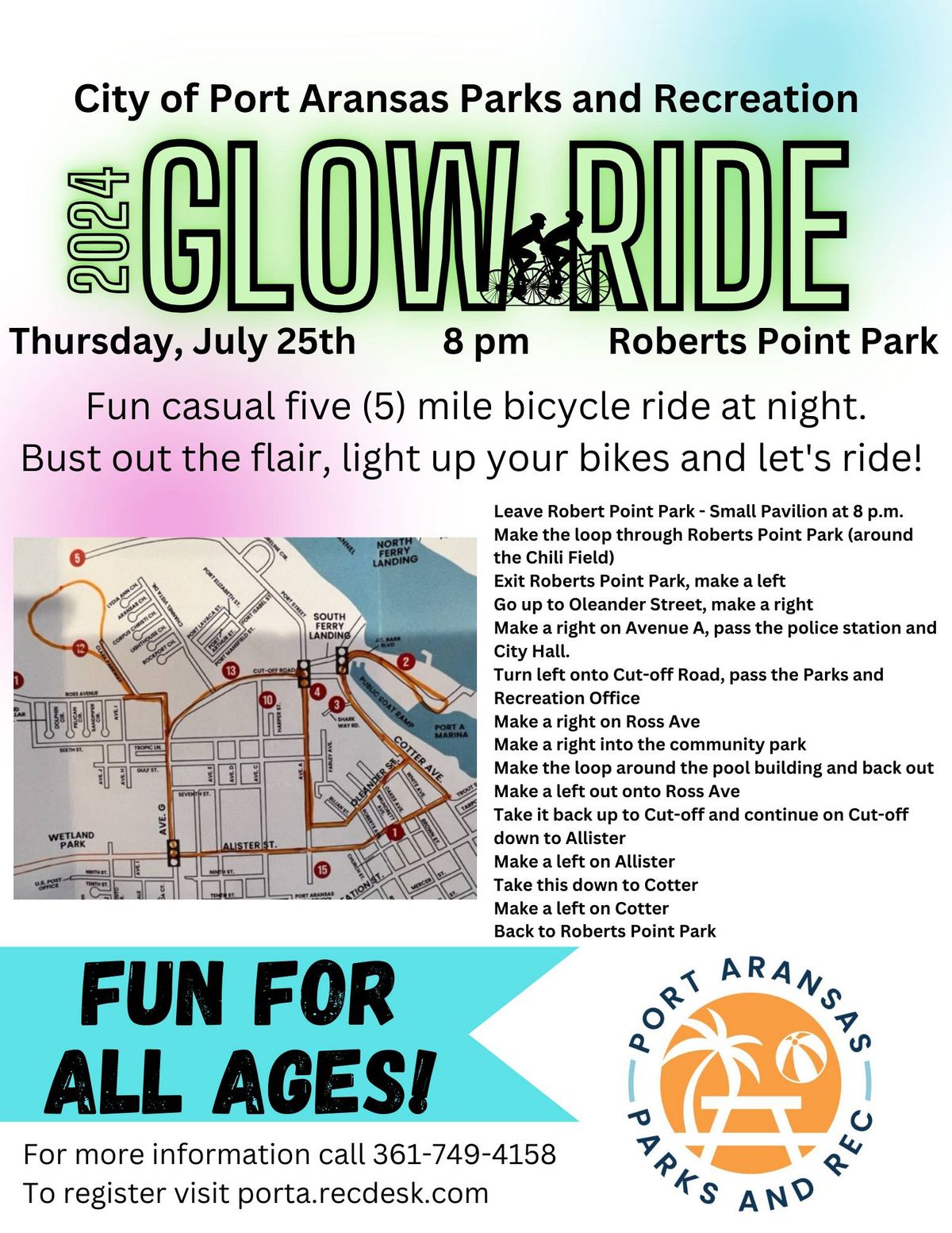 Glow Ride - Family Bicycle Ride 