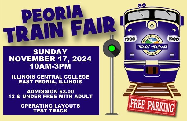 Peoria Train Fair Fall 2024