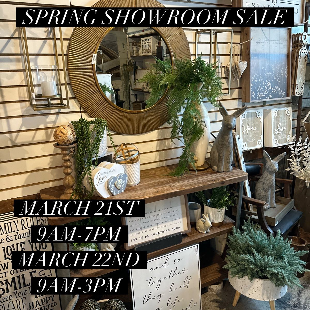 DIY Project Junkie Spring Showroom Sale