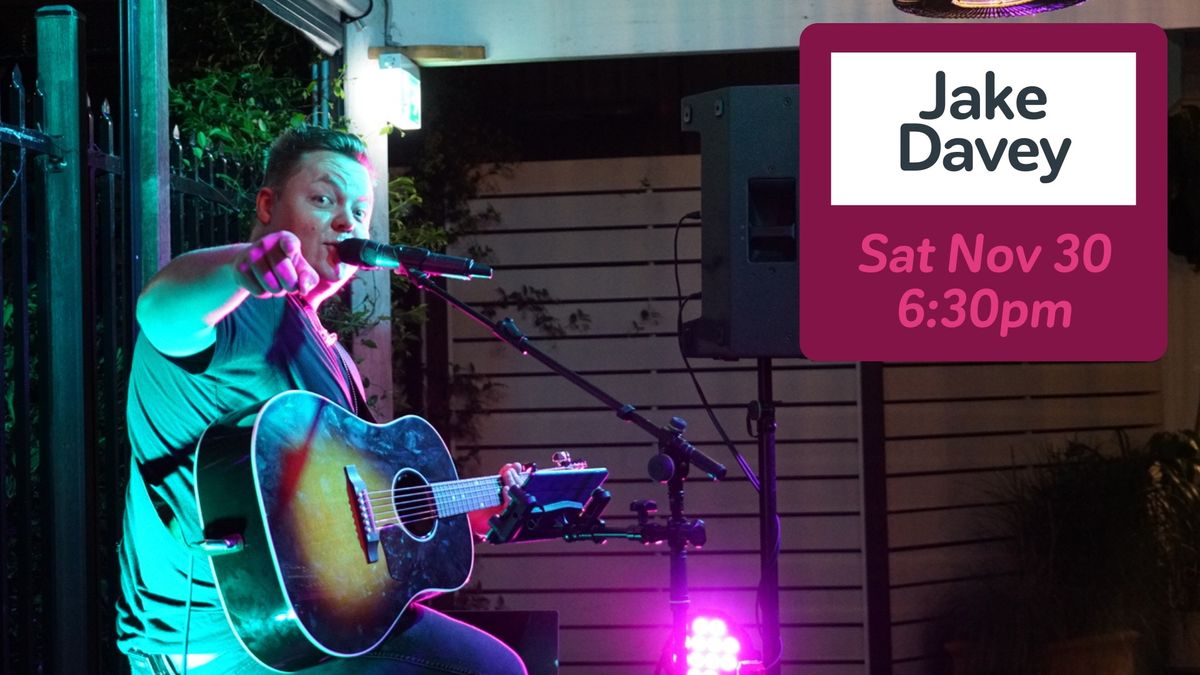 Live Music on The Terrace w\/ Jake Davey