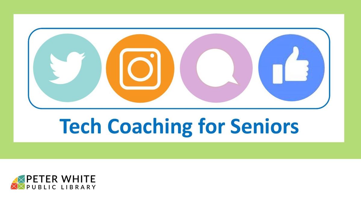 Tech Coaching for Seniors 