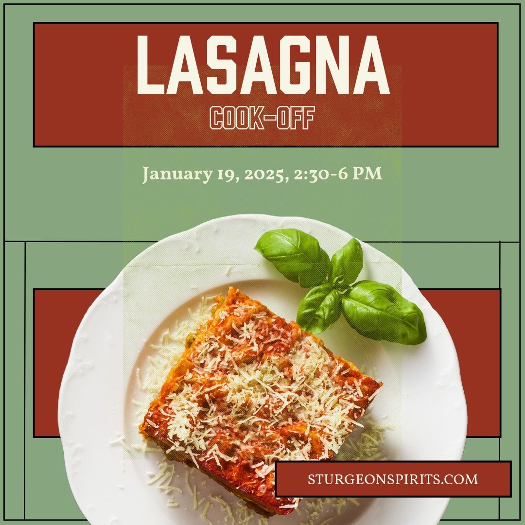 Todd's Lasagna Cook-off